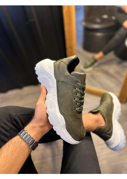 Yüksek Taban Günlük Ayakkabı N75 Haki fırsatları