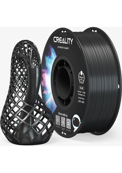 Cr-Abs Siyah Filament 1.75MM 1000GR - Urhanshop Yetkili Satış