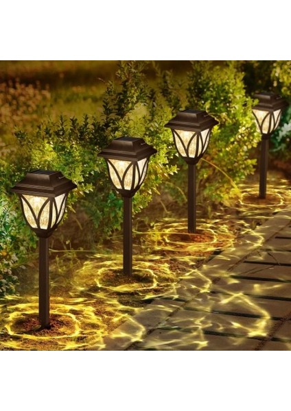 6'lı Solar Bahçe Aydınlatması Gün Işığı fırsatları