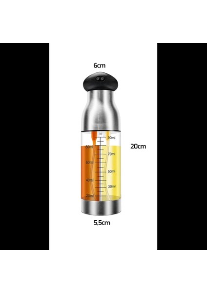 Çift Ölçekli Yağ ve Sirke Sprey Şişesi indirimleri
