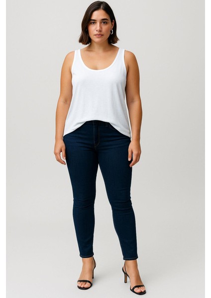 3 Adet A Kesim Büyük Beden Pamuklu Kalın Askılı Atlet Tişört fırsatları