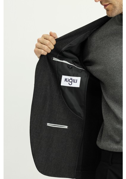 Super Slim Fit Ekstra Dar Kesim Desenli Spor Ceket indirimleri