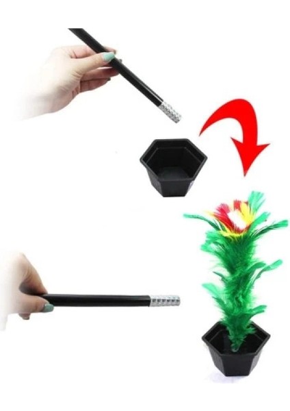 Çiçek Çıkaran Sihirli Çubuk Sihirli Çiçek Sihirbazlık Oyunu fırsatları