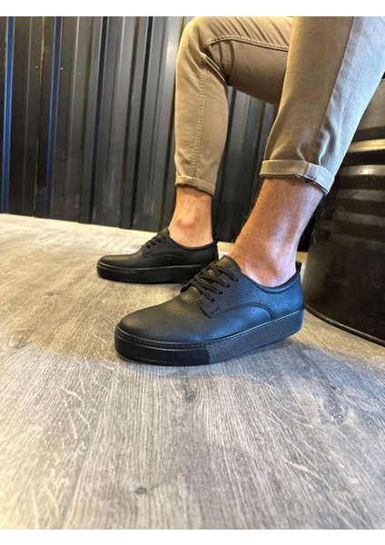 Günlük Ayakkabı 077 Siyah (Siyah Taban) fiyatları