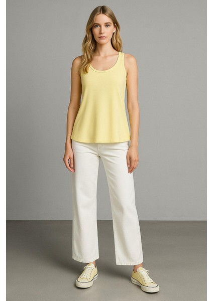 3 Adet A Kesim Rahat Kalıp Basic Kalın Askılı Atlet Tişört modelleri