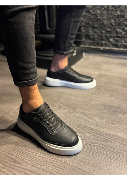 Günlük Ayakkabı 222 Siyah Beyaz Taban fırsatları