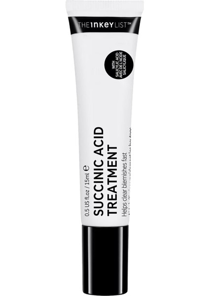 The Inkey Succinic Acid Akne Karşıtı Bakım Kremi 15ML