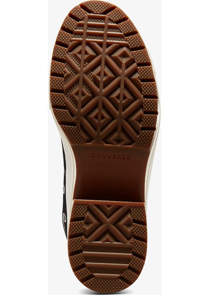 Chuck 70 De Luxe Heel Unisex Siyah Platform Sneaker.001