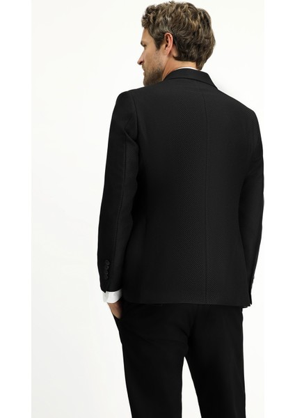 Regular Fit Çizgili Klasik Ceket fırsatları
