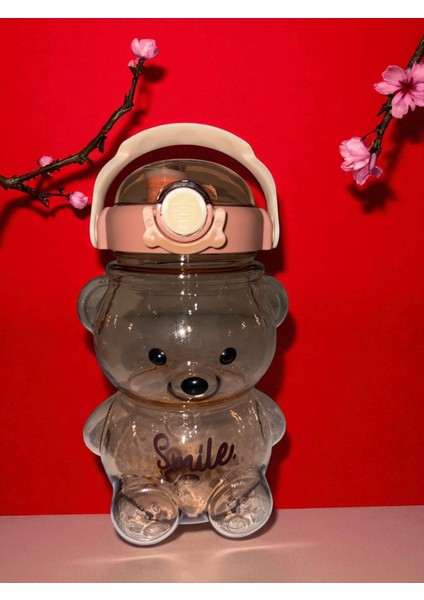 Smile Ayıcık Su Matarası Su Şişesi Tritan Suluk 1000ML fiyatları