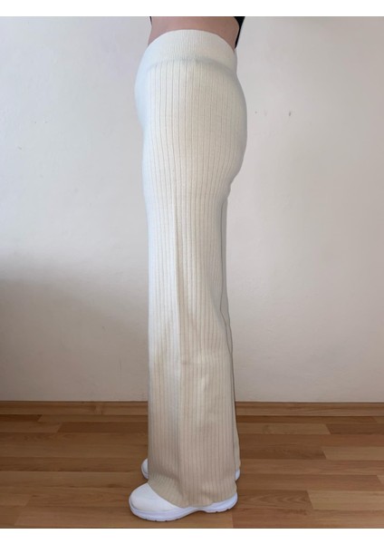 Beli Lastikli Fitilli Triko Kadın Pantolon fiyatları
