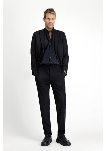 Regular Fit Klasik Likralı Örme Ceket modelleri