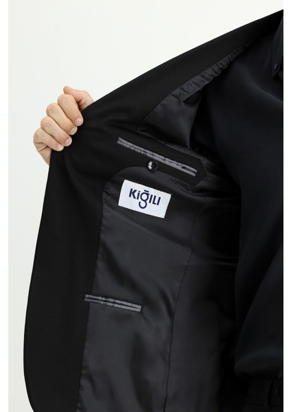 Regular Fit Klasik Likralı Örme Ceket indirimleri