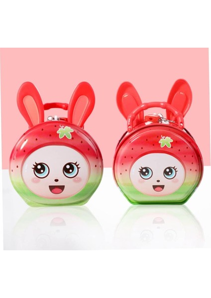 Sevimli Tavşan Metal Kilitli Kumbara 1 Adet