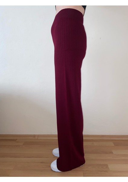 Beli Lastikli Fitilli Triko Kadın Pantolon fiyatları