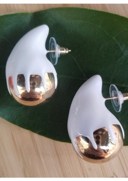 Lüks Gösterişli Figürlü Damla Model Küpe