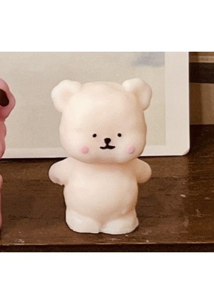 3 Boyutlu Mini Minyatür Pofidik Ayıcık, Küçük Ayı Silikon Kalıp K-1183 indirimleri