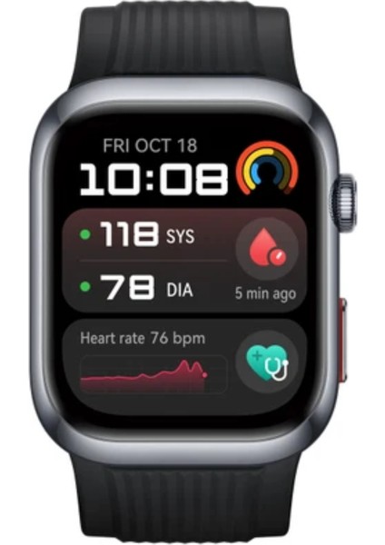 Watch D2 Black Siyah Floroelastomer Kayışlı fiyatları