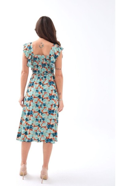 5370 Elbise-Yeşil L-Yeşi̇l fırsatları