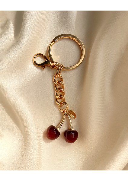 Cherry Çanta Charmı ve Anahtarlık