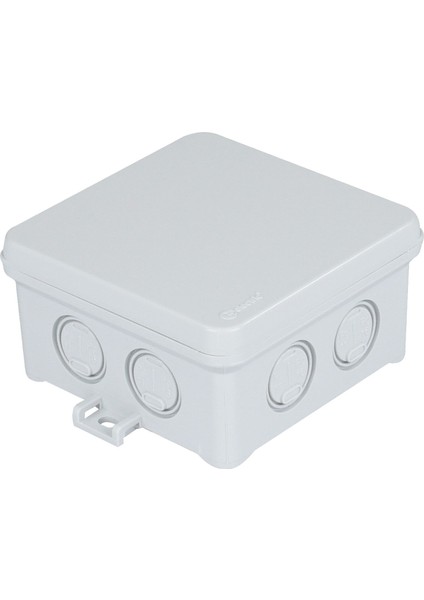 Tp Elektrik 85X85X45 (8çıkışlı)- Geçmeli Kapak H.f Alev Iletmez Ip 54 Termoplastik Buat