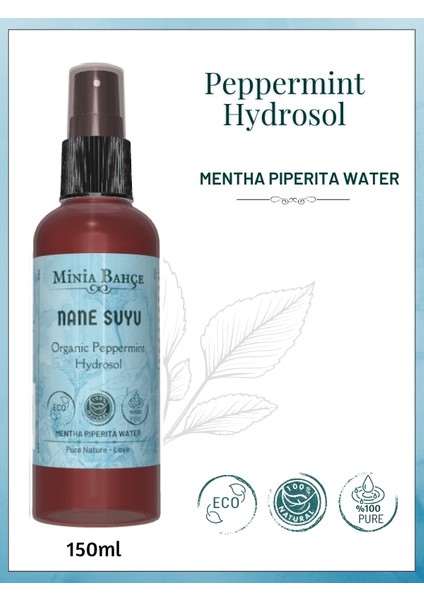Nane Suyu -Yağlı- %100 Doğal, 150ML