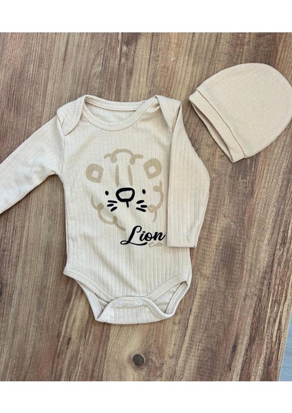 Unısex 0-3 Ay Şapkalı 3lü Bebek Takım modelleri