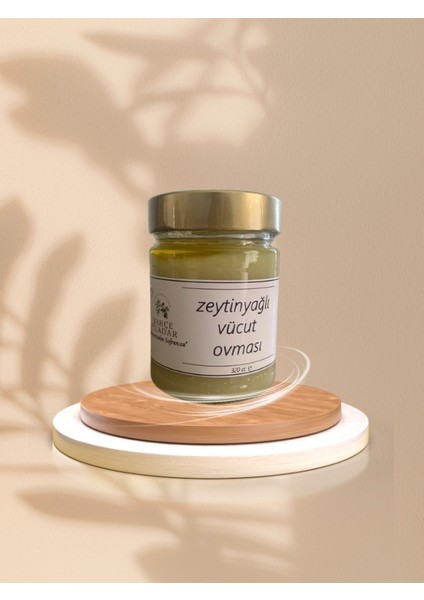 Zeytinyağlı Vücut Ovması (Peeling) 350 ml Kavanoz