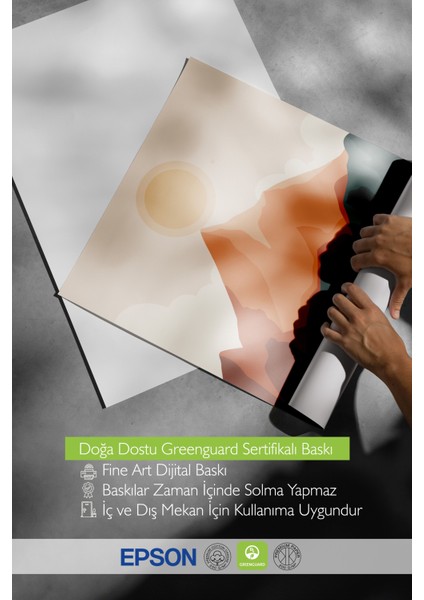 Çerçevesiz Poster, Gün Batımı Dağ Manzarası, Yatak Odası Dekoru Poster No: 107954 indirimleri