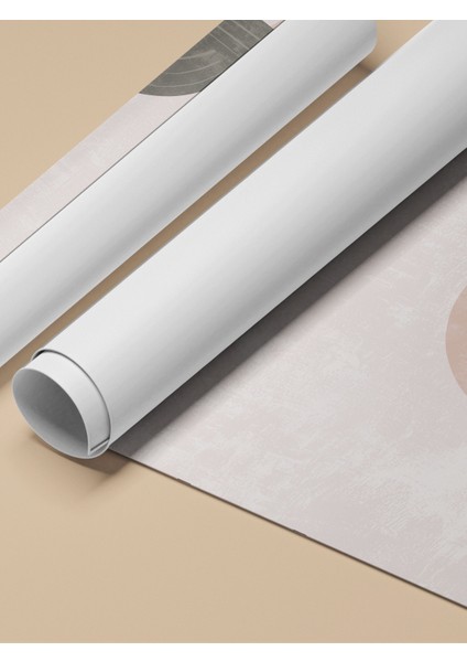 Çerçevesiz Poster, Minimal Kaktüs Çöl Illüstrasyonu, Ofis Dekoru Poster No: 107957 fırsatları