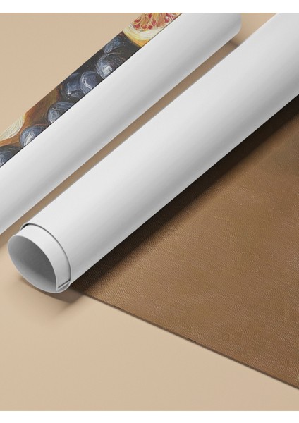 Çerçevesiz Poster, Fresh Meyve Detaylı Realistik Çizim, Mutfak Dekoru Poster No: 108587 fırsatları