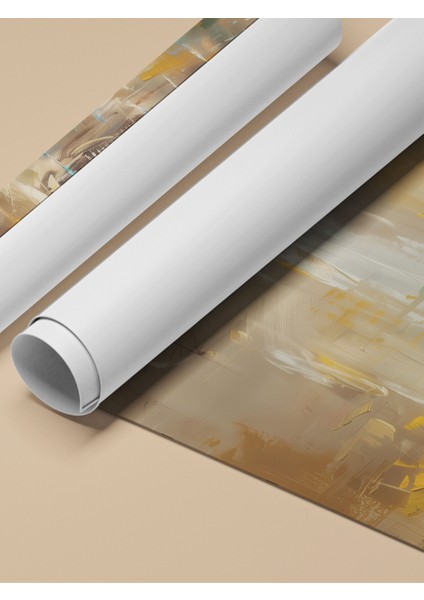 Çerçevesiz Poster, Altın Tonlu Sofra Natürmort Sanatı, Mutfak Dekoru Poster No: 108010 fırsatları