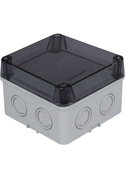 Tp Elektrik 110X110X70 (8 Çıkışlı) - Şeffaf - Vidalı Kapak H.f Ip 67 Termoplastik Buat