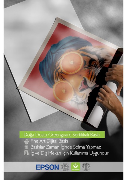 Çerçevesiz Poster, Portakal Gözlük Giyen Adam Mizahi Stil, Genç Odası Dekoru Poster No: 109636 indirimleri