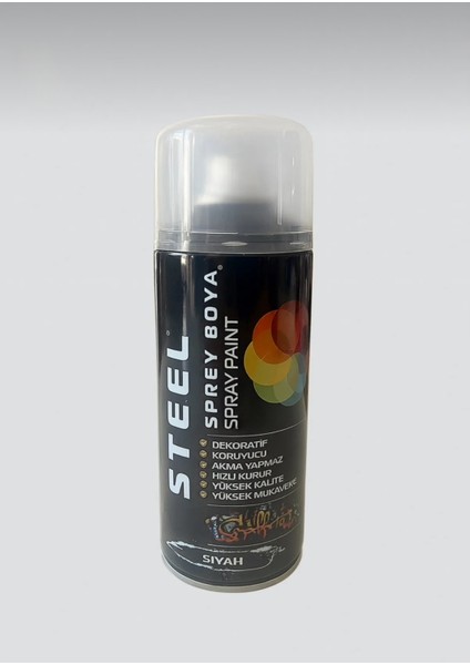 Akrilik Sprey Boya Siyah 400 ml fiyatları
