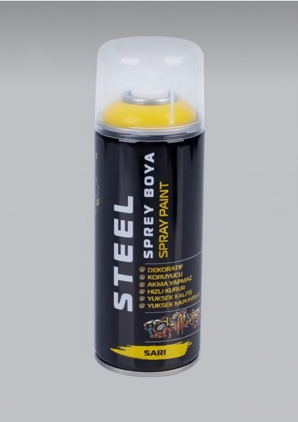 Akrilik Sprey Boya Sarı 400 ml fiyatları