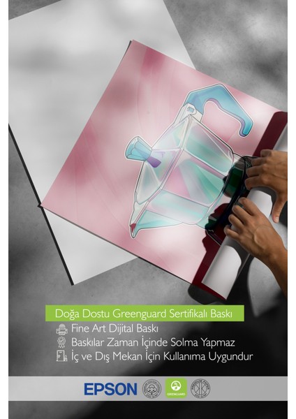 Çerçevesiz Poster, Pembe Moka Pot – Italyan Kahve Makinesi, Mutfak Dekoru Poster No: 108080 indirimleri