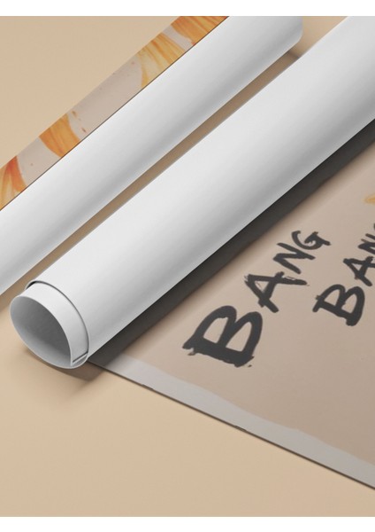 Çerçevesiz Poster, Bam Bam Portakal Sıkması Efekti, Genç Odası Dekoru Poster No: 109574 fırsatları