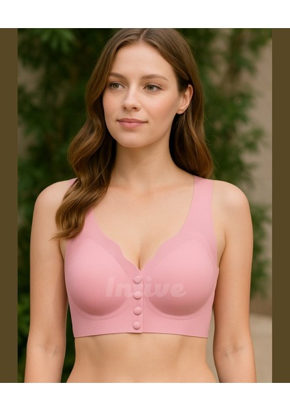 Elise Ithal Fitilli Önü Çıtçıt Düğmeli Açılabilen Üstün Kalite Dikişsiz Bralet