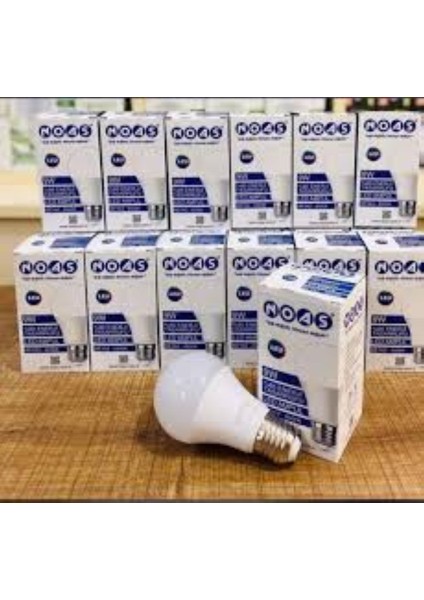 9W LED Ampul 810LM-6500K Beyaz 10 Adet modelleri
