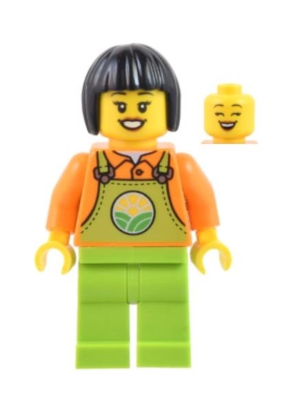 Minifigür Farmer Female CTY1444