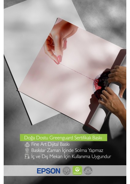 Çerçevesiz Poster, El Topunda Yansıma Efekti, Yatak Odası Dekoru Poster No: 109557 indirimleri