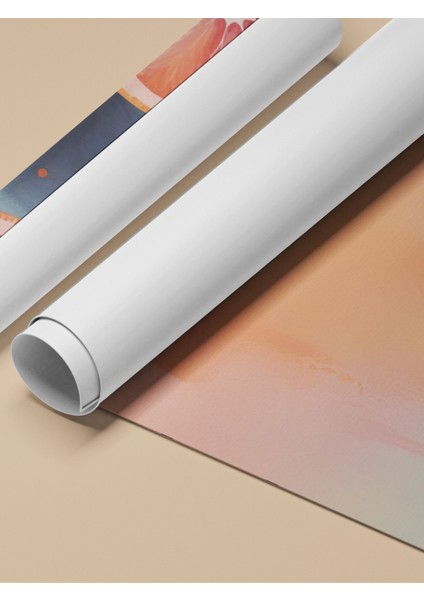 Çerçevesiz Poster, Karpuz Dilimi Yazlık Minimal Tasarım, Mutfak Dekoru Poster No: 109686 fırsatları