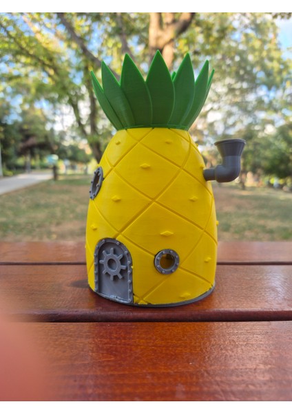 Sünger Bob Ananas Evi Dekoratif Figür – Eğlenceli Ev ve Ofis Dekoru fiyatları