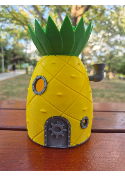 Sünger Bob Ananas Evi Dekoratif Figür – Eğlenceli Ev ve Ofis Dekoru indirimleri