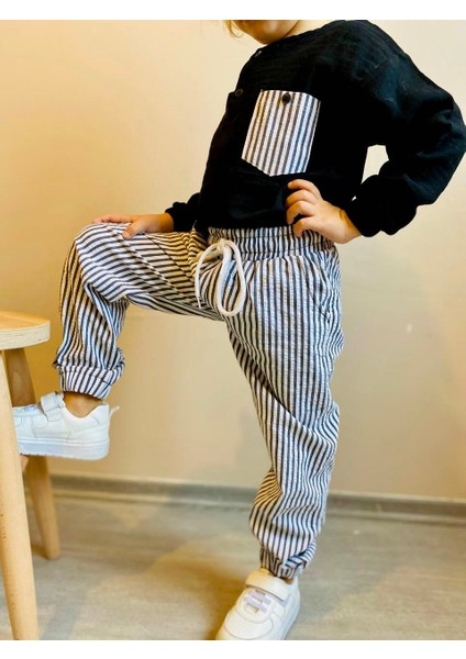 Erkek Çocuk Müslin Kumaş Takım modelleri