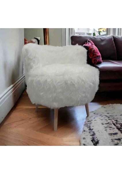 Çay Seti Tekli Koltuk ,tekli Berjer, Kürk Kumaş