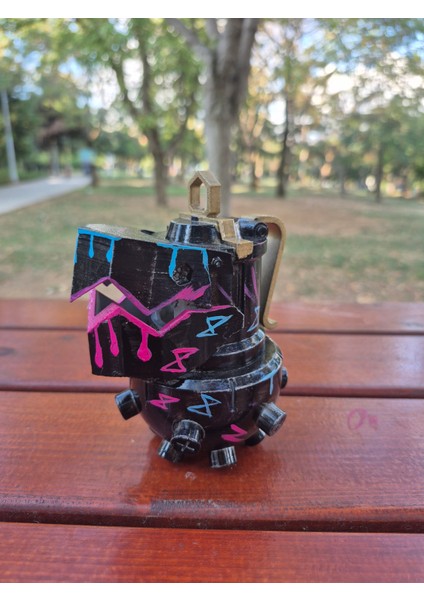 League Of Legends Jinx Bombası Dekoratif Figür – Koleksiyonluk ve Özel Tasarım modelleri