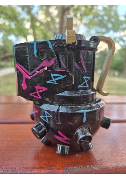 League Of Legends Jinx Bombası Dekoratif Figür – Koleksiyonluk ve Özel Tasarım