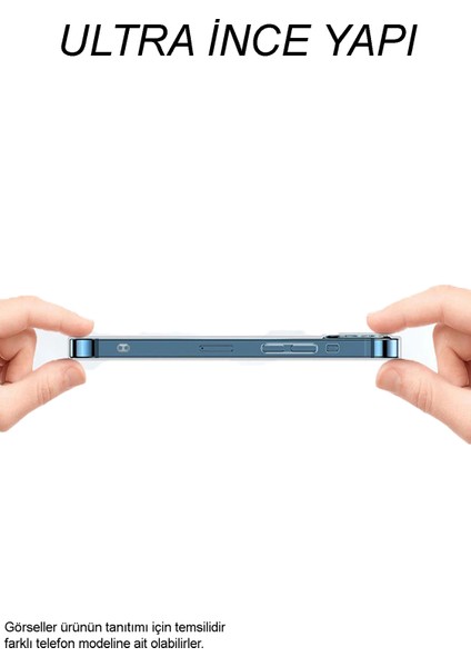 Caseworld Oppo Reno 13 Pro ile Uyumlu Kapak Kamera Korumalı Süper Silikon Şeffaf Kılıf